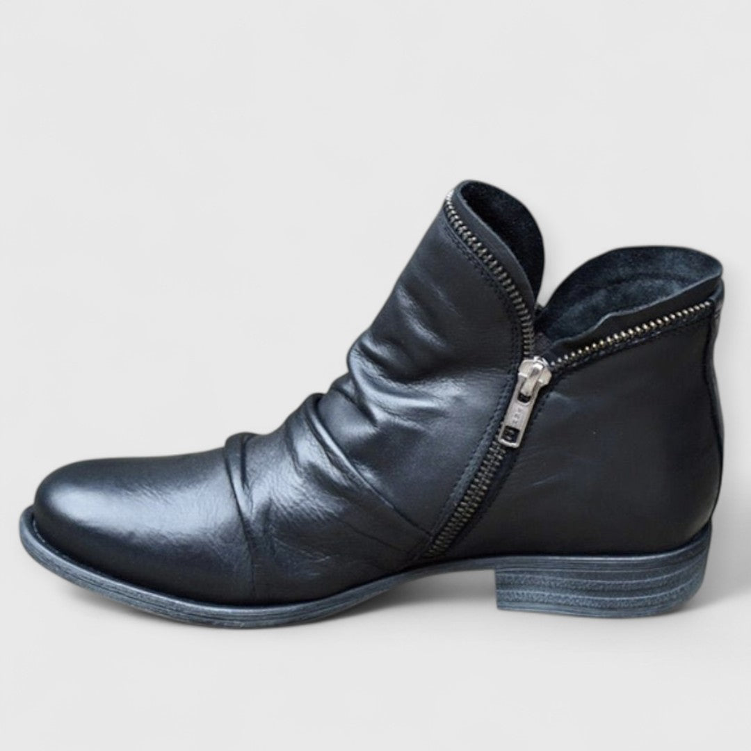 KARYLLE - Zipper-Stiefeletten