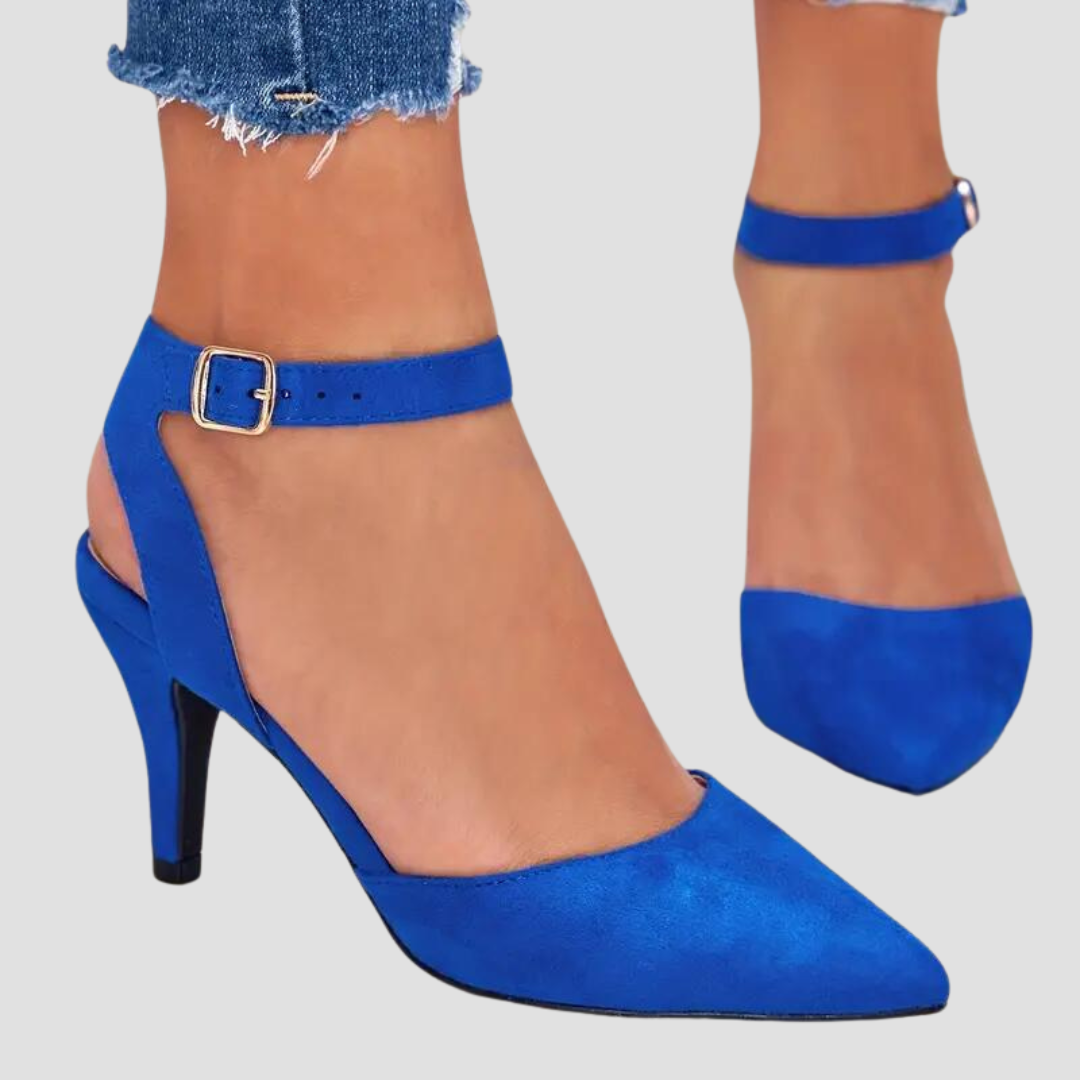 Nicole - Orthopädische Komfort-Heels mit Doppelriemen