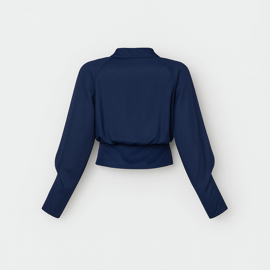 Dahlia – Bluse mit femininen Puffärmeln