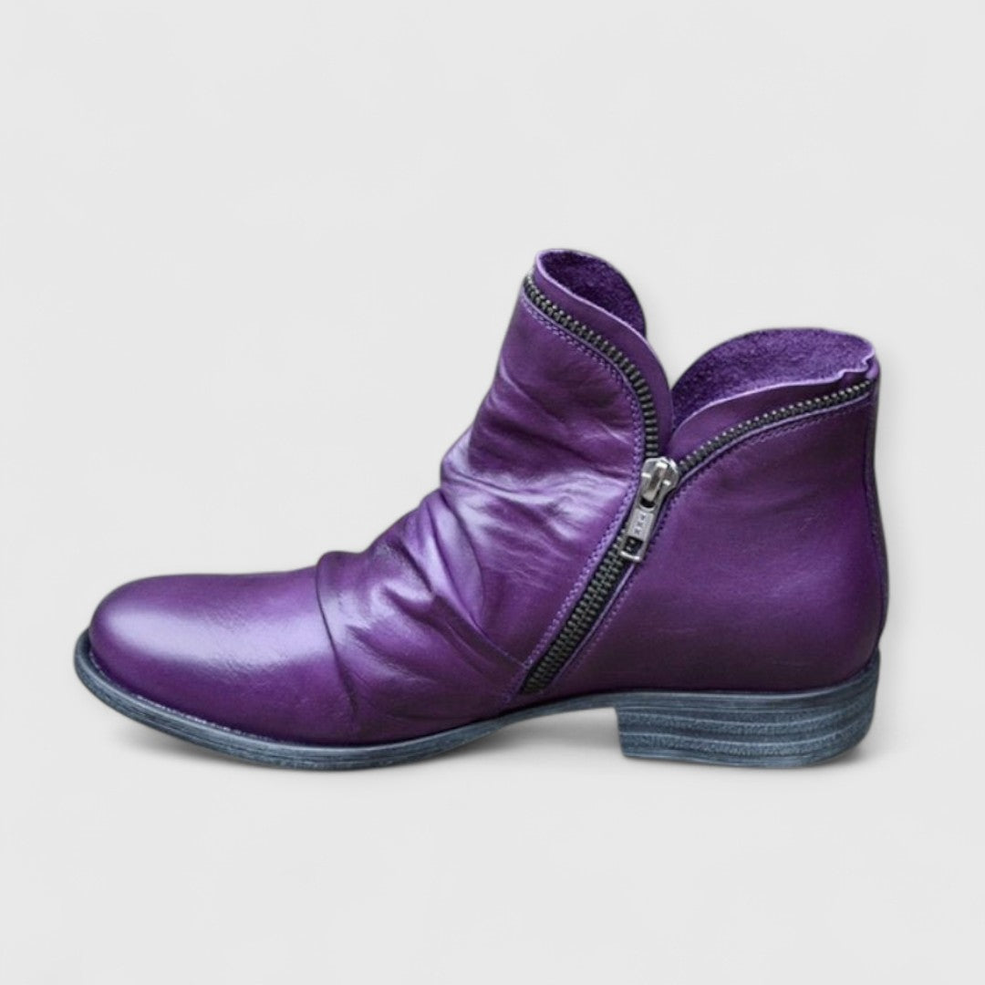 KARYLLE - Zipper-Stiefeletten