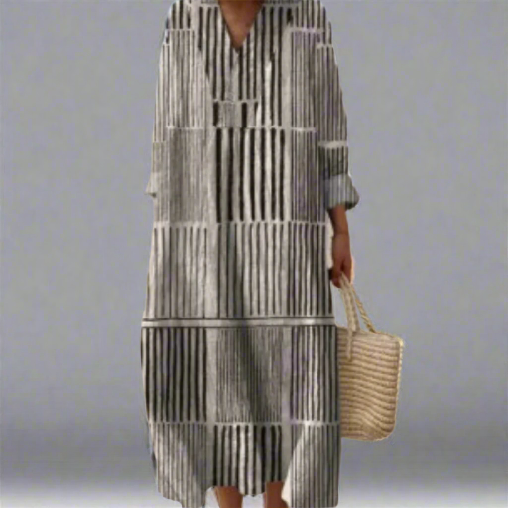 Mackenzie - Elegantes geometrisches Kleid