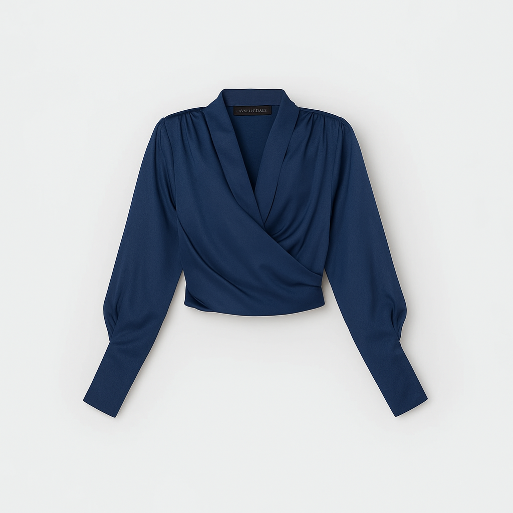 Dahlia – Bluse mit femininen Puffärmeln