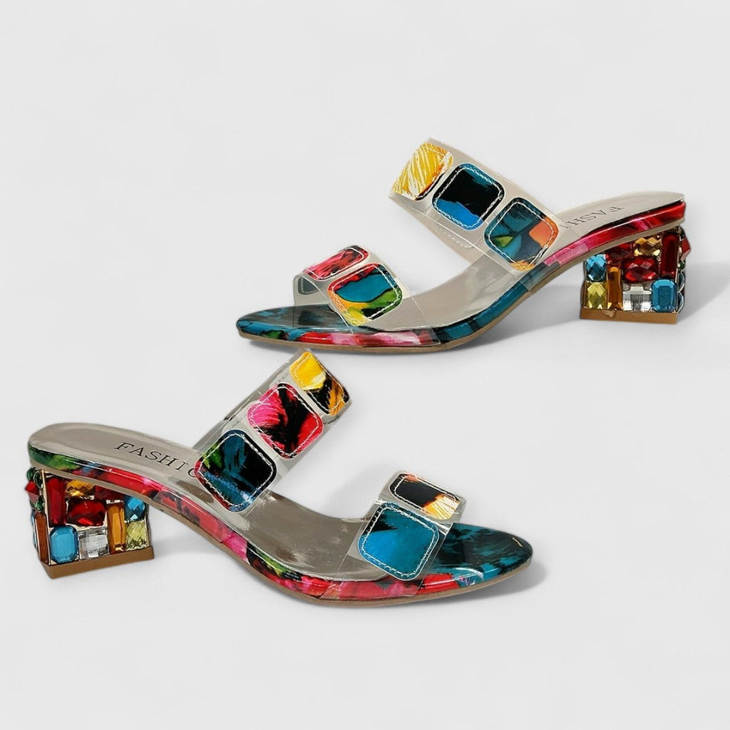 Katie - Orthopädische Luxus-Heels mit Farbspiel